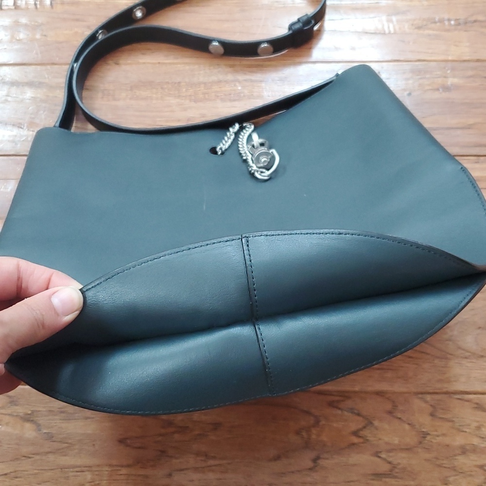 All Saints Beaumont Leather Hobo - Picture 2 of 9